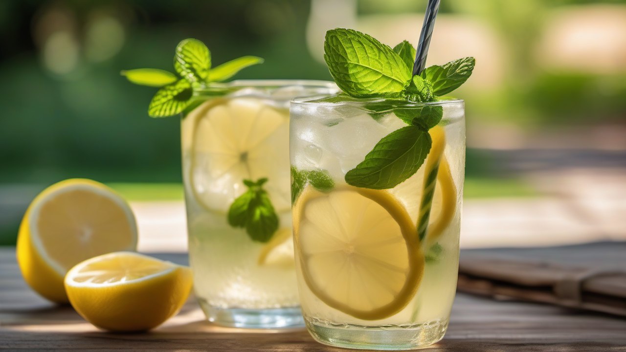 Klasická citronová limonáda