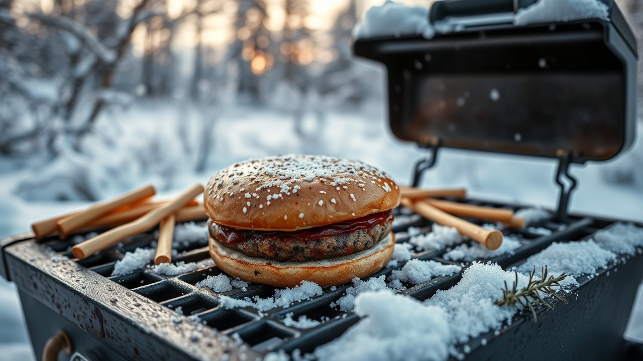 Domácí hamburger na grilu: pravý recept krok za krokem